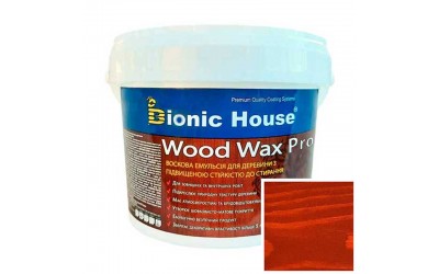 «WOOD WAX PRO» Професійна фарба-віск для дерева безКолірна база 0,8л Тік