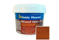 «WOOD WAX PRO» Професійна фарба-віск для дерева безКолірна база 0,8л Коньяк