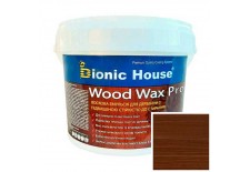 «WOOD WAX PRO» Професійна фарба-віск для дерева безКолірна база 0,8л Горіх