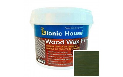 «WOOD WAX PRO» Професійна фарба-віск для дерева безКолірна база 0,8л Мирт