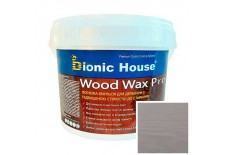 «WOOD WAX PRO» Професійна фарба-віск для дерева безКолірна база 0,8л Попіл