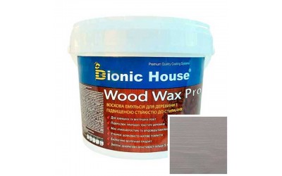 «WOOD WAX PRO» Професійна фарба-віск для дерева безКолірна база 0,8л Попіл