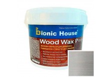 «WOOD WAX PRO» Професійна фарба-віск для дерева безКолірна база 0,8л Білий Мармур