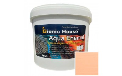 «AQUA ENAMEL» Емаль акрилова універсальна 10л Персик