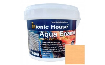 «AQUA ENAMEL» Емаль акрилова універсальна 0,8л Карамель