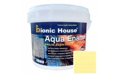 «AQUA ENAMEL» Емаль акрилова універсальна 0,8л Цитрус