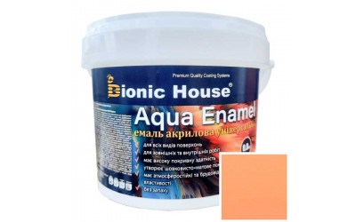 «AQUA ENAMEL» Емаль акрилова універсальна 0,8л Корал