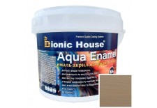 «AQUA ENAMEL» Емаль акрилова універсальна 0,8л Сірий Сланець