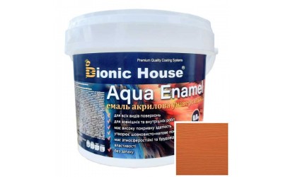«AQUA ENAMEL» Емаль акрилова універсальна 0,8л Моко
