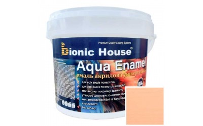 «AQUA ENAMEL» Емаль акрилова універсальна 0,8л Персик