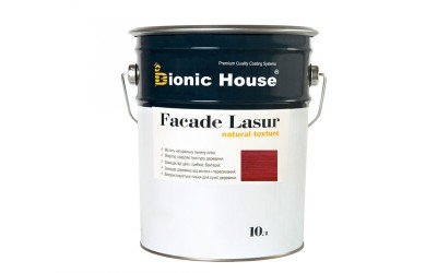 «FACADE LASUR» Фарба для дерева на базі лляної олії 10л Вишня А108