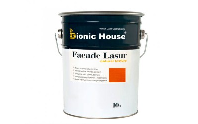 «FACADE LASUR» Фарба для дерева на базі лляної олії 10л Бурштин