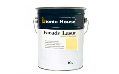«FACADE LASUR» Фарба для дерева на базі лляної олії 10л Медовий