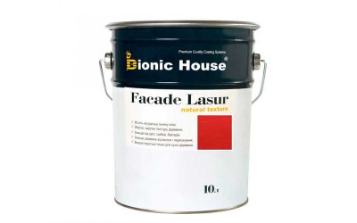 «FACADE LASUR» Фарба для дерева на базі лляної олії 10л Барбарис
