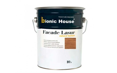 «FACADE LASUR» Фарба для дерева на базі лляної олії 10л Золотий Горіх