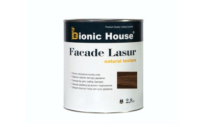 «FACADE LASUR» Фарба для дерева на базі лляної олії 2,8л Палісандр А111