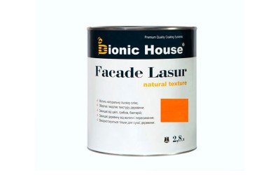 «FACADE LASUR» Фарба для дерева на базі лляної олії 2,8л Пінія