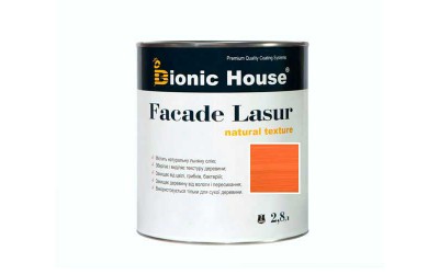 «FACADE LASUR» Фарба для дерева на базі лляної олії 2,8л Горобина