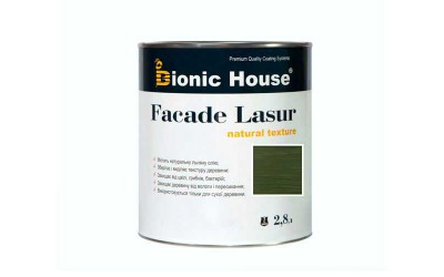 «FACADE LASUR» Фарба для дерева на базі лляної олії 2,8л Мирт