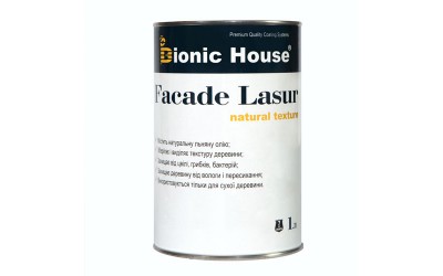 «FACADE LASUR» Фарба для дерева на базі лляної олії 1л Безбарвний
