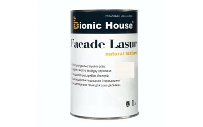 «FACADE LASUR» Фарба для дерева на базі лляної олії 1л Білий А101