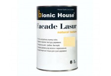 «FACADE LASUR» Фарба для дерева на базі лляної олії 1л Слонова кістка А102