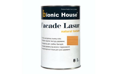 «FACADE LASUR» Фарба для дерева на базі лляної олії 1л Дуб А105