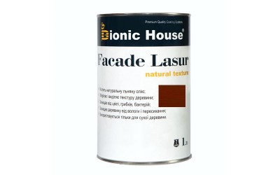 «FACADE LASUR» Фарба для дерева на базі лляної олії 1л Шоколад А109