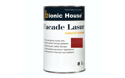 «FACADE LASUR» Фарба для дерева на базі лляної олії 1л Вишня А108