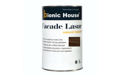 «FACADE LASUR» Фарба для дерева на базі лляної олії 1л Палісандр А111