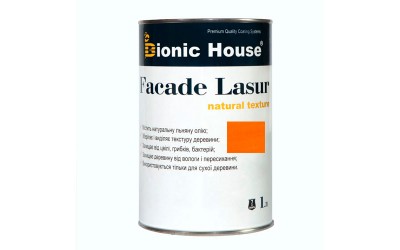 «FACADE LASUR» Фарба для дерева на базі лляної олії 1л Пінія