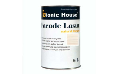 «FACADE LASUR» Фарба для дерева на базі лляної олії 1л Жасмін