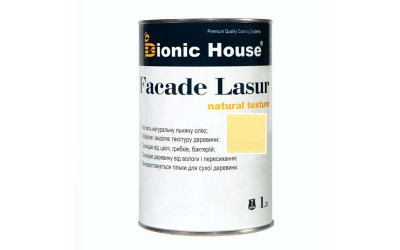 «FACADE LASUR» Фарба для дерева на базі лляної олії 1л Медовий