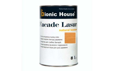 «FACADE LASUR» Фарба для дерева на базі лляної олії 1л Орегон