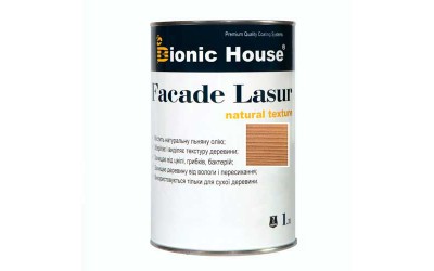 «FACADE LASUR» Фарба для дерева на базі лляної олії 1л Клен