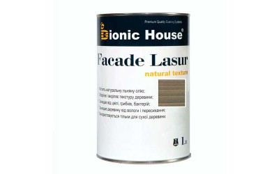 «FACADE LASUR» Фарба для дерева на базі лляної олії 1л Вільха