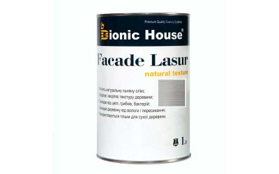 «FACADE LASUR» Фарба для дерева на базі лляної олії 1л Білий Мармур