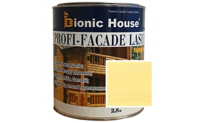 «PROFI-FACADE LASUR tung oil» Фарба для дерева на основі тунгової олії 2,8л Медовий