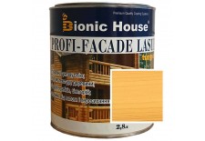 «PROFI-FACADE LASUR tung oil» Фарба для дерева на основі тунгової олії 2,8л Світлий дуб