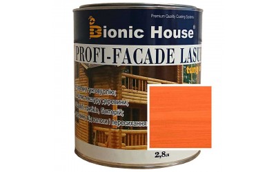 «PROFI-FACADE LASUR tung oil» Фарба для дерева на основі тунгової олії 2,8л Горобина