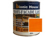 «PROFI-FACADE LASUR tung oil» Фарба для дерева на основі тунгової олії 2,8л Пінія