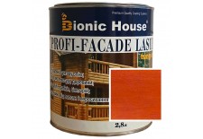 «PROFI-FACADE LASUR tung oil» Фарба для дерева на основі тунгової олії 2,8л Махагон