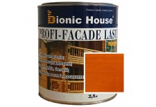 «PROFI-FACADE LASUR tung oil» Фарба для дерева на основі тунгової олії 2,8л Бурштин