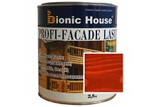 «PROFI-FACADE LASUR tung oil» Фарба для дерева на основі тунгової олії 2,8л Тік