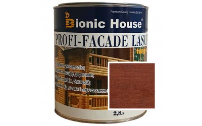 «PROFI-FACADE LASUR tung oil» Фарба для дерева на основі тунгової олії 2,8л Марсала