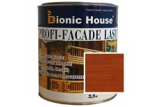 «PROFI-FACADE LASUR tung oil» Фарба для дерева на основі тунгової олії 2,8л Каштан