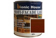 «PROFI-FACADE LASUR tung oil» Фарба для дерева на основі тунгової олії 2,8л Шоколад