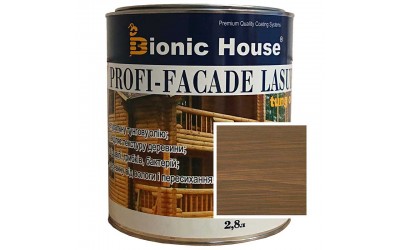 «PROFI-FACADE LASUR tung oil» Фарба для дерева на основі тунгової олії 2,8л Хакі