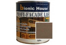 «PROFI-FACADE LASUR tung oil» Фарба для дерева на основі тунгової олії 2,8л Умбра