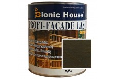 «PROFI-FACADE LASUR tung oil» Фарба для дерева на основі тунгової олії 2,8л Антрацит